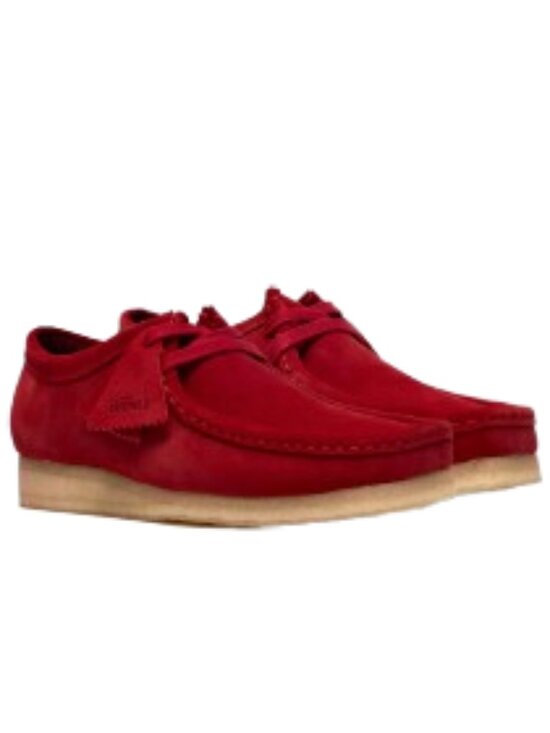 Clarks Originals Men\'s Wallabee Deep Red Suede main image 4